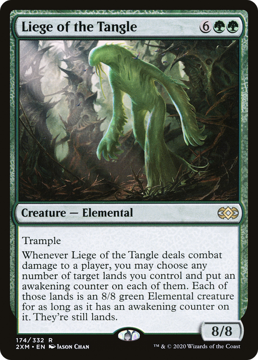 Liege of the Tangle (2XM-174) [Double Masters] MTG Single Wizards of the Coast