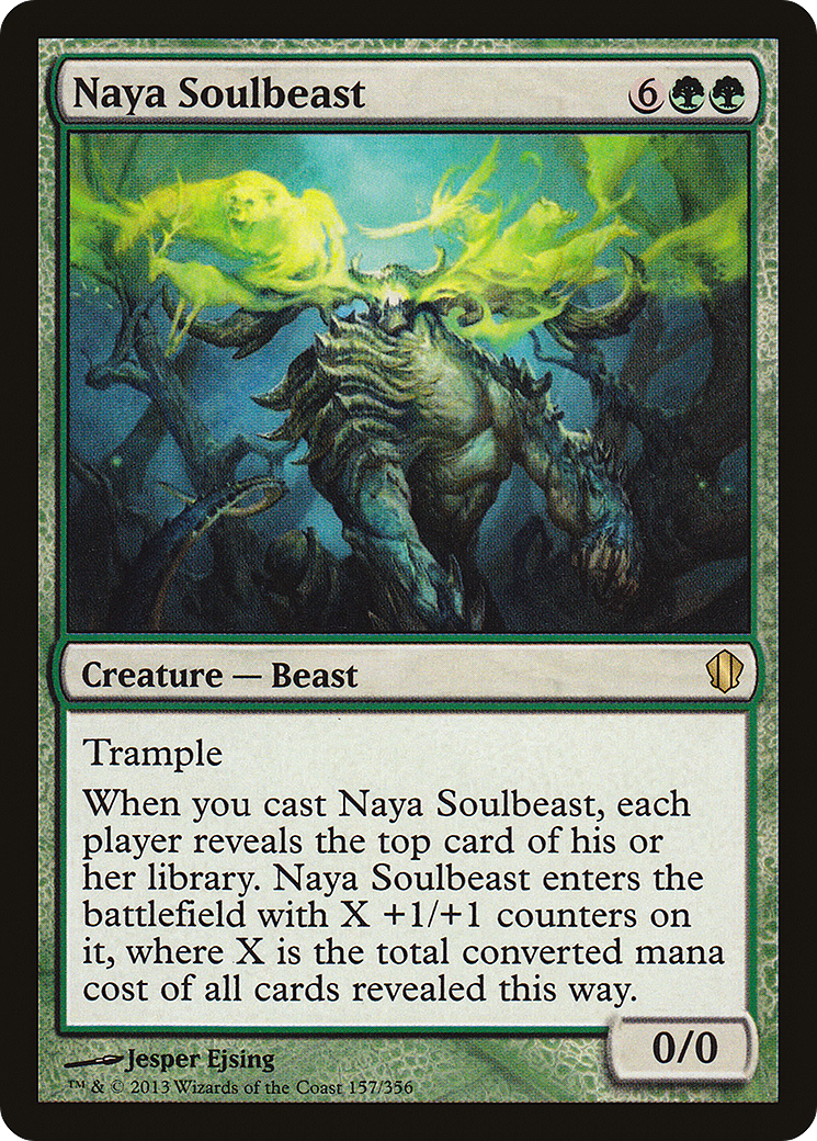 Naya Soulbeast (C13-157) [Commander 2013] MTG Single Wizards of the Coast