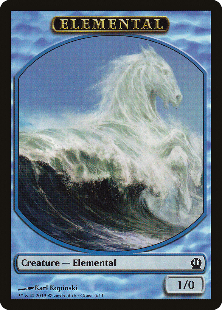Elemental (THS-005) [Tokens] Theros Tokens MTG Single Wizards of the Coast