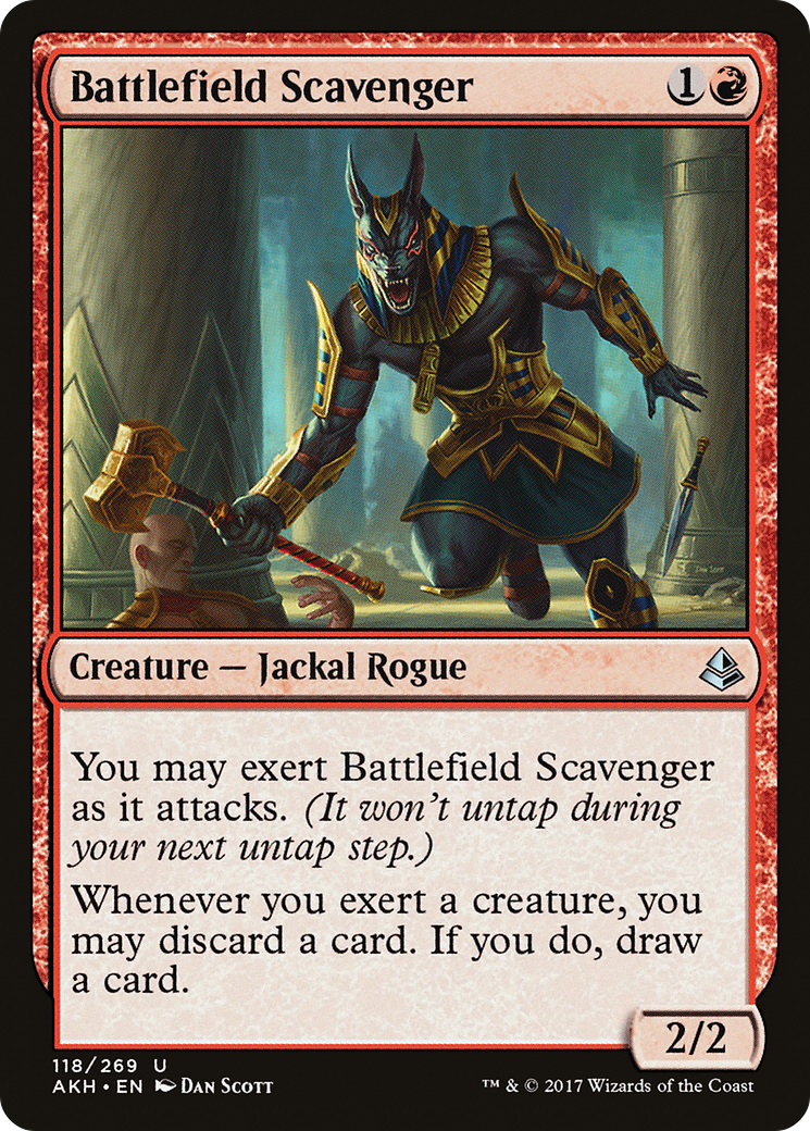Battlefield Scavenger (AKH-118) [Amonkhet] MTG Single Wizards of the Coast
