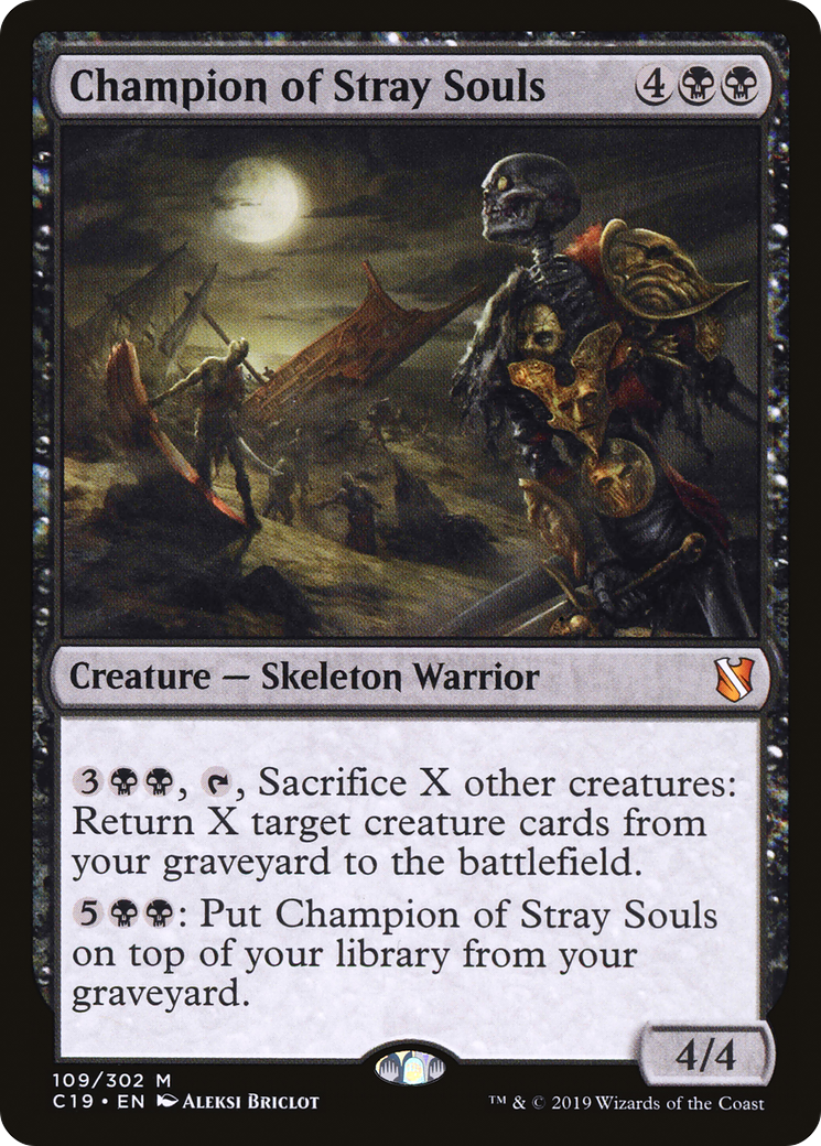 Champion of Stray Souls (C19-109) [Commander 2019] MTG Single Wizards of the Coast