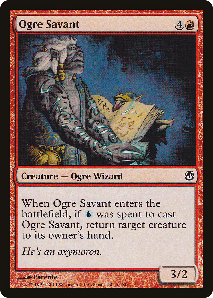 Ogre Savant (DDH-055) [Misc] Duel Decks: Ajani vs. Nicol Bolas MTG Single Wizards of the Coast