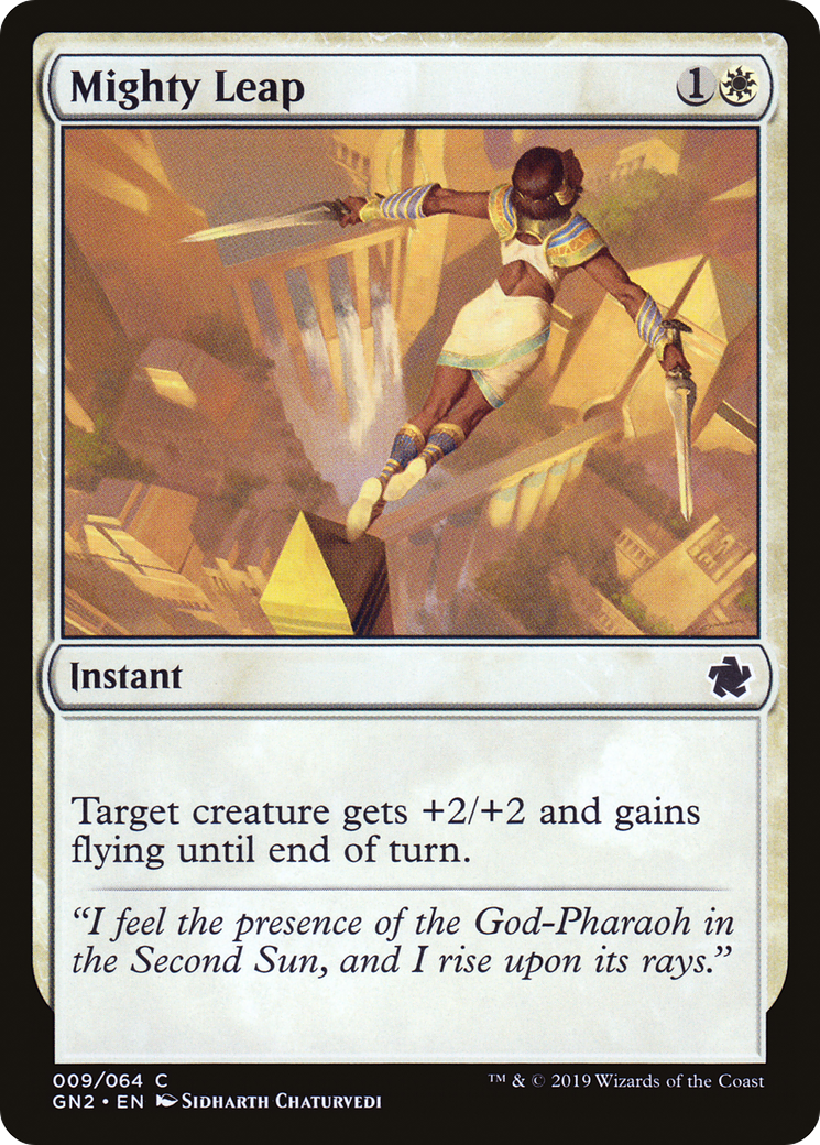 Mighty Leap (GN2-009) [Misc] Game Night 2019 MTG Single Wizards of the Coast