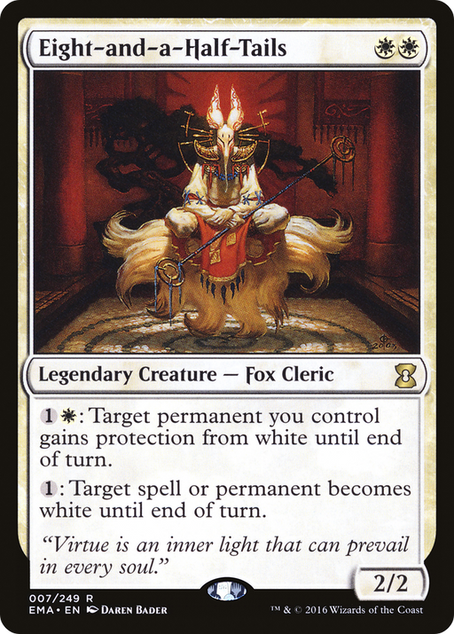 Eight-and-a-Half-Tails (EMA-007) [Eternal Masters] MTG Single Wizards of the Coast