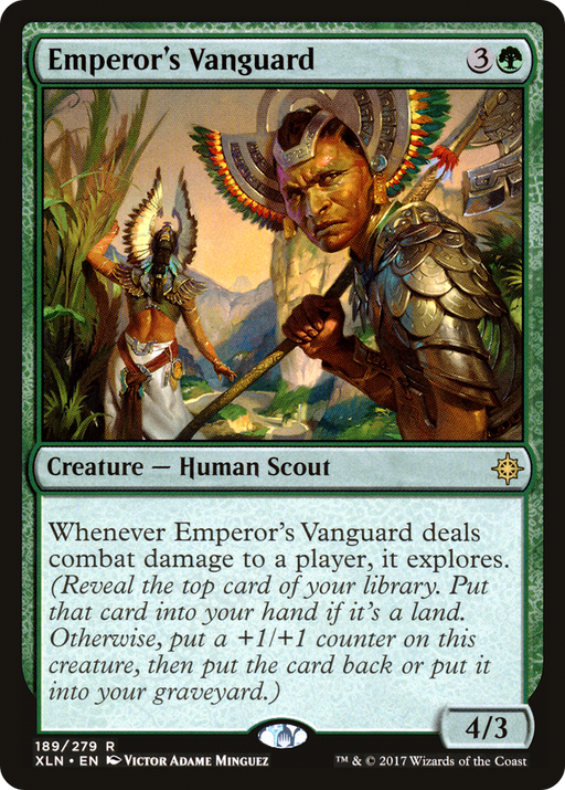 Emperor's Vanguard (XLN-189) [Ixalan] Foil MTG Single Wizards of the Coast