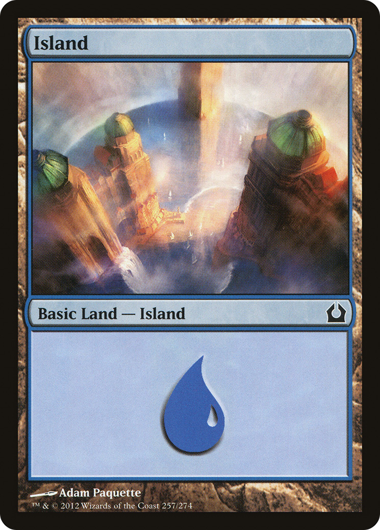 Island (RTR-257) [Return to Ravnica] Foil MTG Single Wizards of the Coast