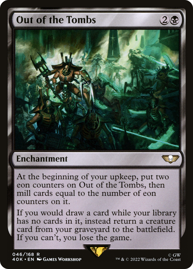 Out of the Tombs (40K-046) [Warhammer 40,000 Commander] MTG Single Wizards of the Coast