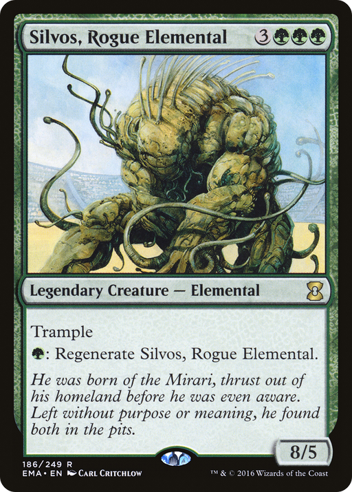 Silvos, Rogue Elemental (EMA-186) [Eternal Masters] MTG Single Wizards of the Coast