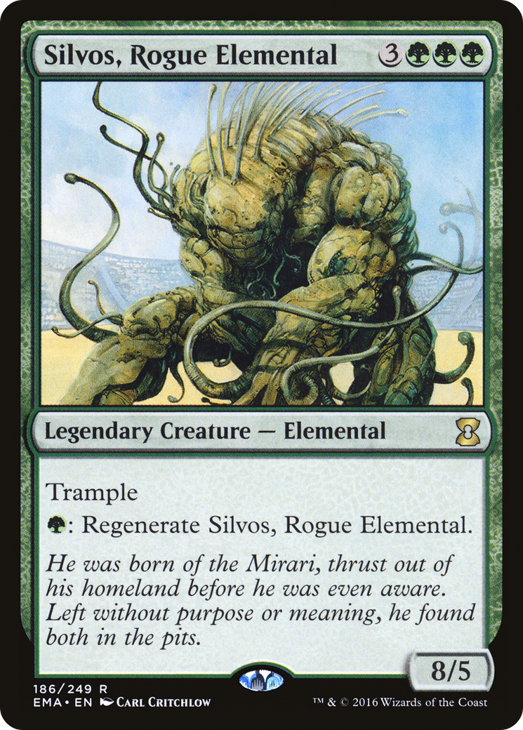 Silvos, Rogue Elemental (EMA-186) [Eternal Masters] Foil MTG Single Wizards of the Coast