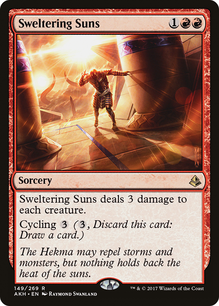 Sweltering Suns (AKH-149) [Amonkhet] MTG Single Wizards of the Coast