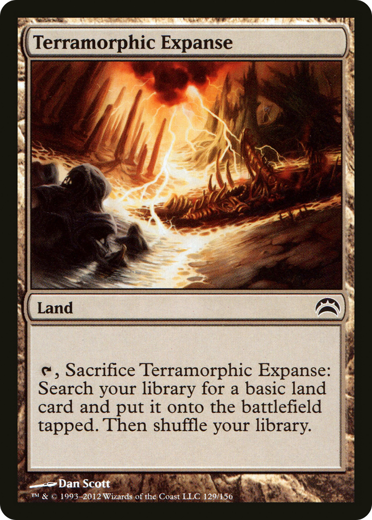 Terramorphic Expanse (PC2-129) [Misc] Planechase 2012 Foil MTG Single Wizards of the Coast