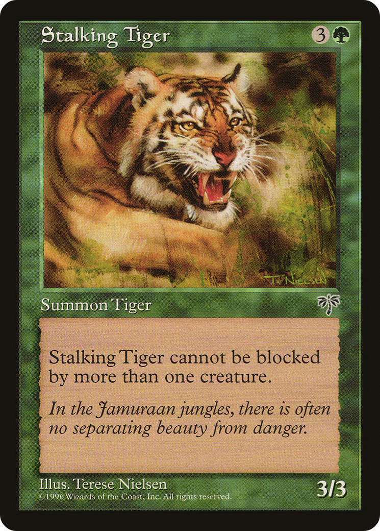 Stalking Tiger (MIR-243) [Mirage] MTG Single Wizards of the Coast
