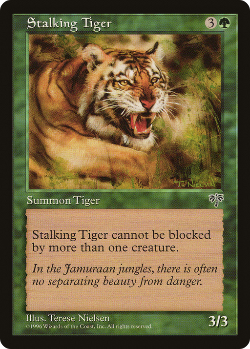 Stalking Tiger (MIR-243) [Mirage] MTG Single Wizards of the Coast