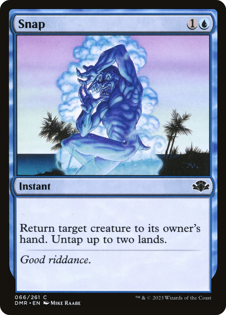 Snap (DMR-066) [Dominaria Remastered] Foil MTG Single Wizards of the Coast