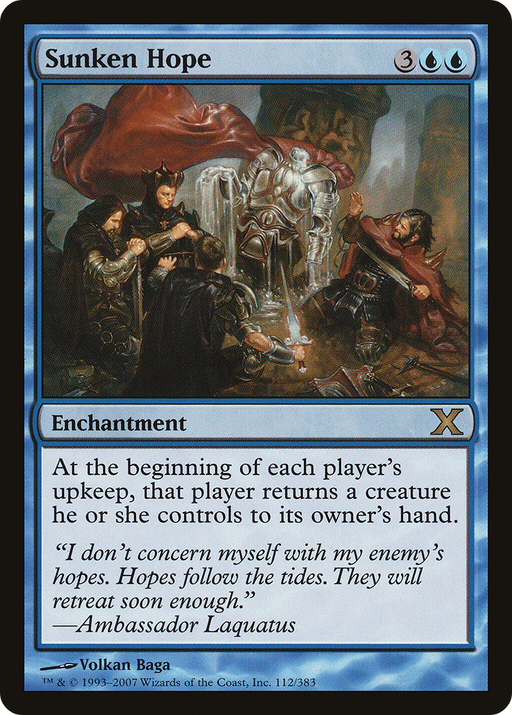Sunken Hope (10E-112) [Tenth Edition] MTG Single Wizards of the Coast
