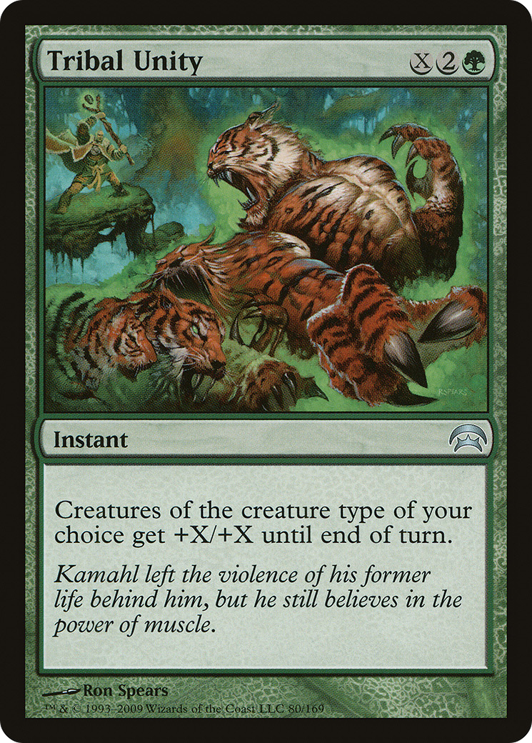 Tribal Unity (HOP-080) [Misc] Planechase MTG Single Wizards of the Coast