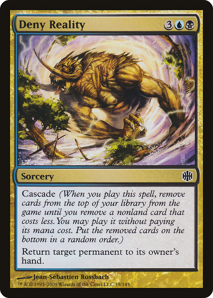 Deny Reality (ARB-019) [Alara Reborn] Foil MTG Single Wizards of the Coast