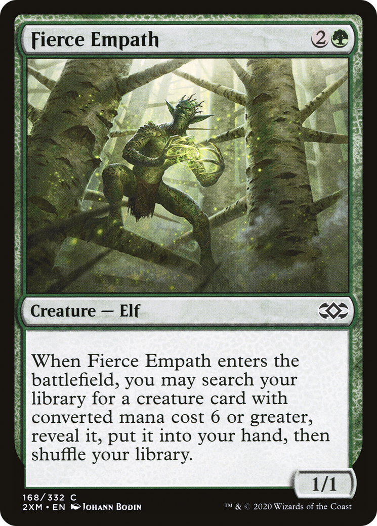 Fierce Empath (2XM-168) [Double Masters] Foil MTG Single Wizards of the Coast