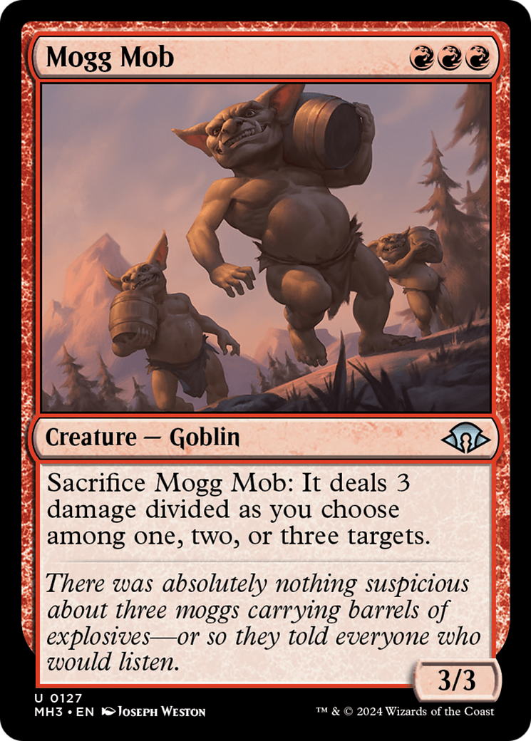 Mogg Mob (MH3-127) [Modern Horizons 3] MTG Single Modern Horizons 3