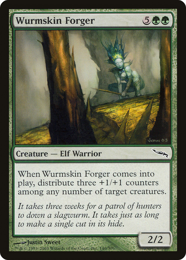 Wurmskin Forger (MRD-140) [Mirrodin] Foil MTG Single Wizards of the Coast