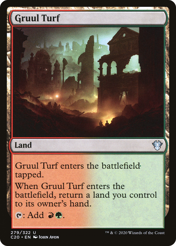 Gruul Turf [Commander 2020] MTG Single Magic: The Gathering