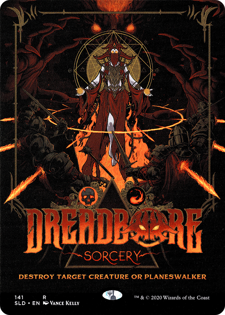Dreadbore (SLD-141) [Secret Lair] Drop (Borderless) MTG Single Wizards of the Coast