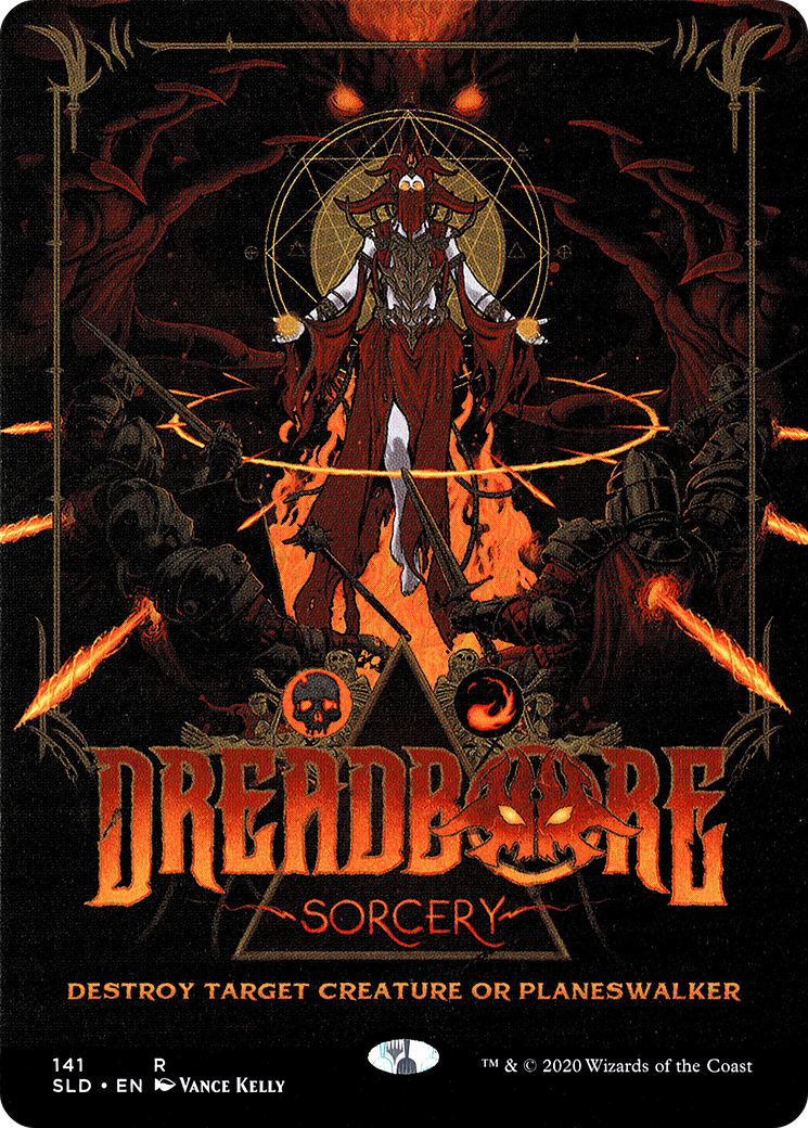 Dreadbore (SLD-141) [Secret Lair Drop] (Borderless) MTG Single Wizards of the Coast