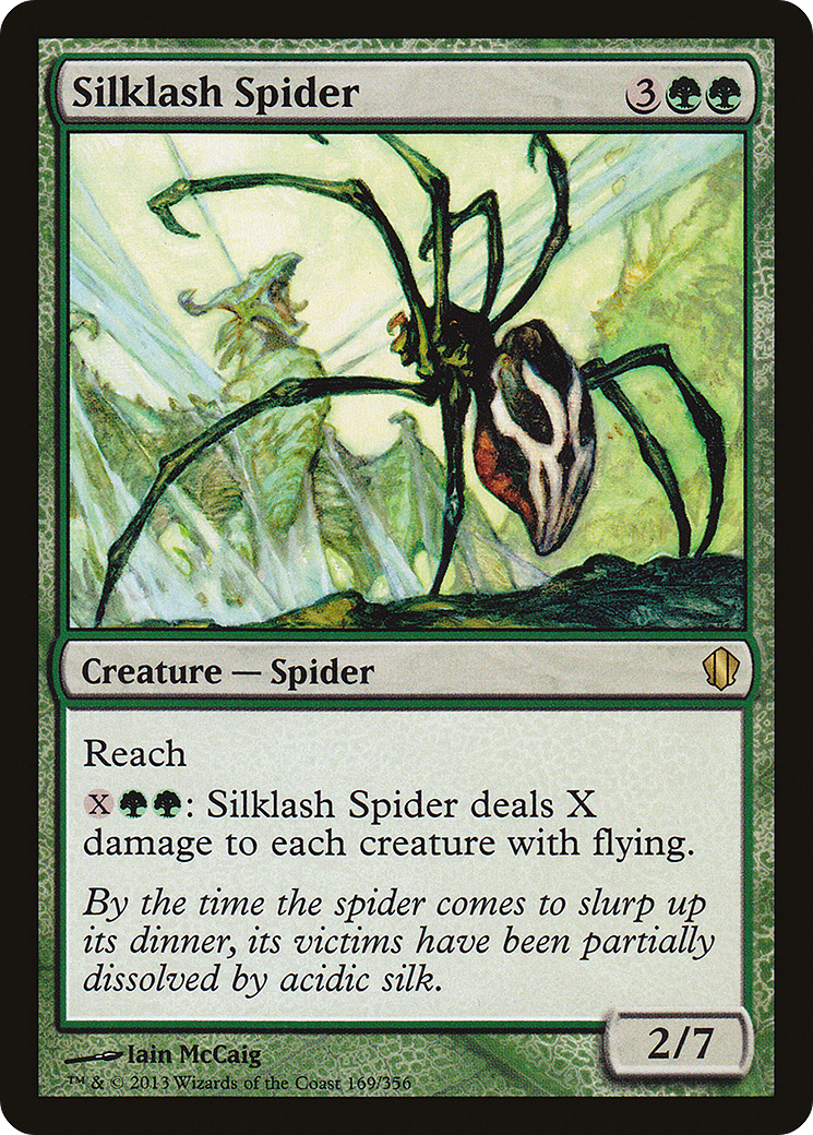 Silklash Spider [Commander 2013] MTG Single Magic: The Gathering