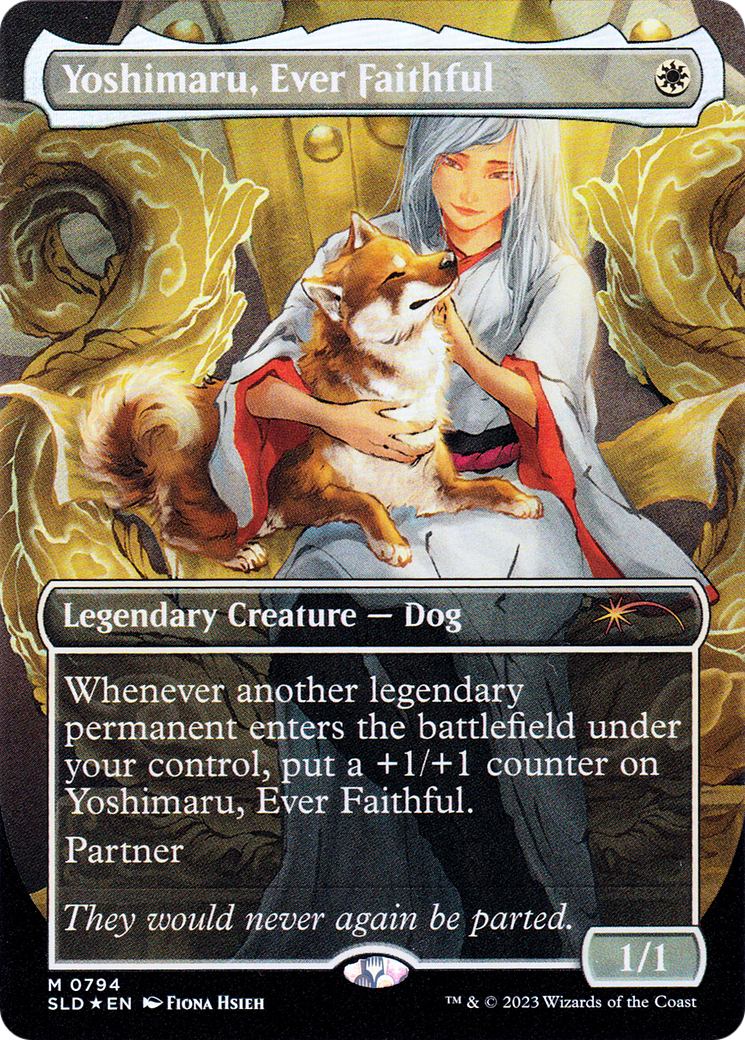 Yoshimaru, Ever Faithful (SLD-794) [Secret Lair] Drop (Borderless) Foil MTG Single Wizards of the Coast