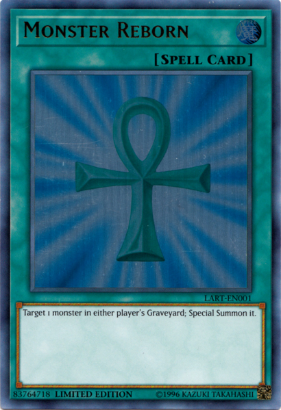 Monster Reborn [LART-EN001] Ultra Rare Yugioh Single Yu-Gi-Oh!   