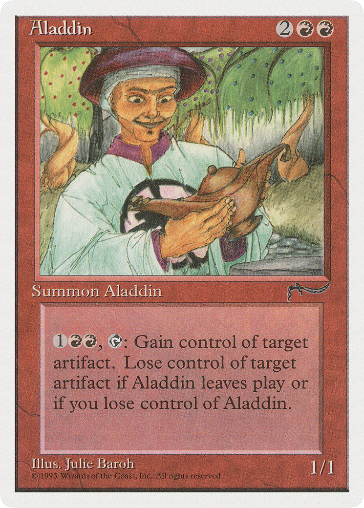 Aladdin (CHR-044) [Chronicles] MTG Single Wizards of the Coast