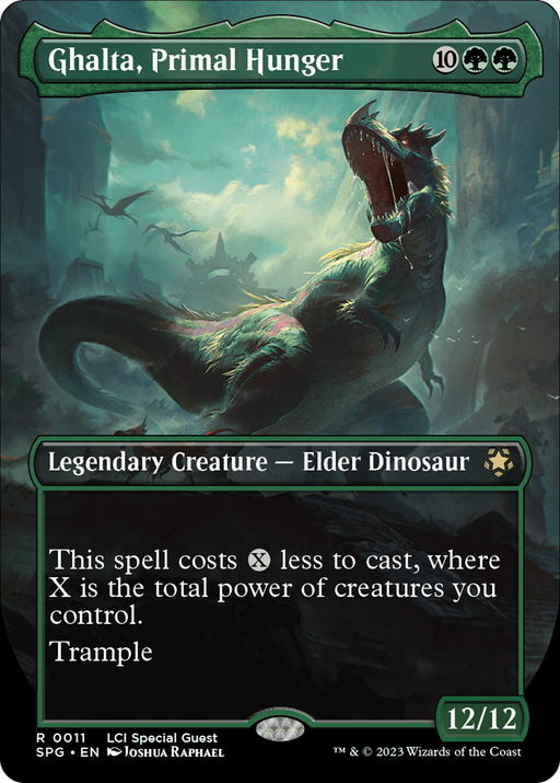 Ghalta, Primal Hunger (SPG-011) [Special Guests] (Borderless) MTG Single Wizards of the Coast