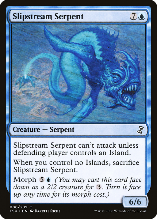 Slipstream Serpent (TSR-086) [Time Spiral Remastered] MTG Single Wizards of the Coast