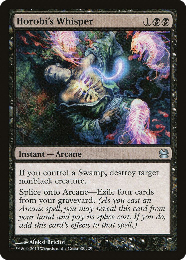 Horobi's Whisper (MMA-088) [Modern Masters] MTG Single Modern Masters