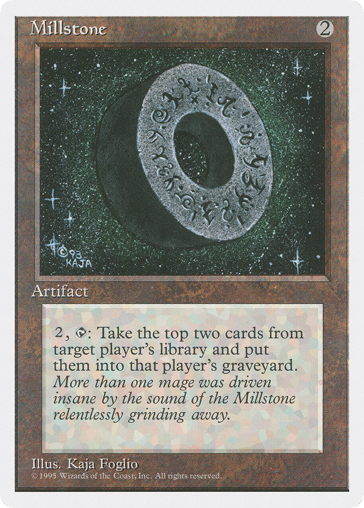 Millstone (4ED-336) [Fourth Edition] MTG Single Wizards of the Coast