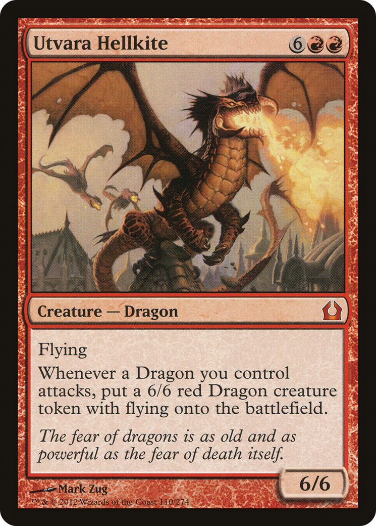 Utvara Hellkite (RTR-110) [Return to Ravnica] MTG Single Wizards of the Coast