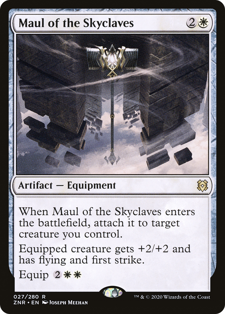 Maul of the Skyclaves (ZNR-027) [Zendikar Rising] Foil MTG Single Wizards of the Coast