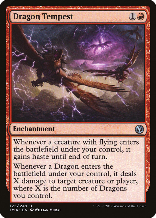Dragon Tempest (IMA-125) [Iconic Masters] MTG Single Wizards of the Coast