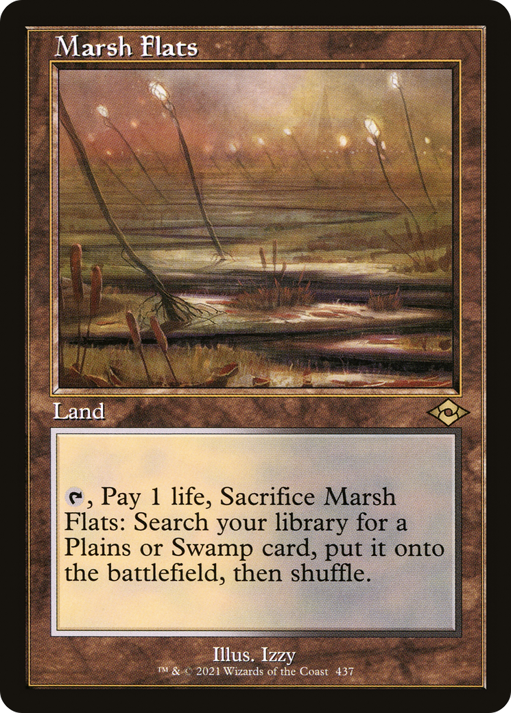 Marsh Flats (MH2-437) [Modern Horizons 2] MTG Single Modern Horizons 2