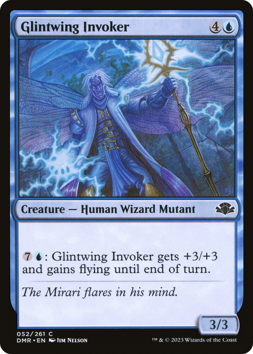 Glintwing Invoker (DMR-052) [Dominaria Remastered] Foil MTG Single Wizards of the Coast