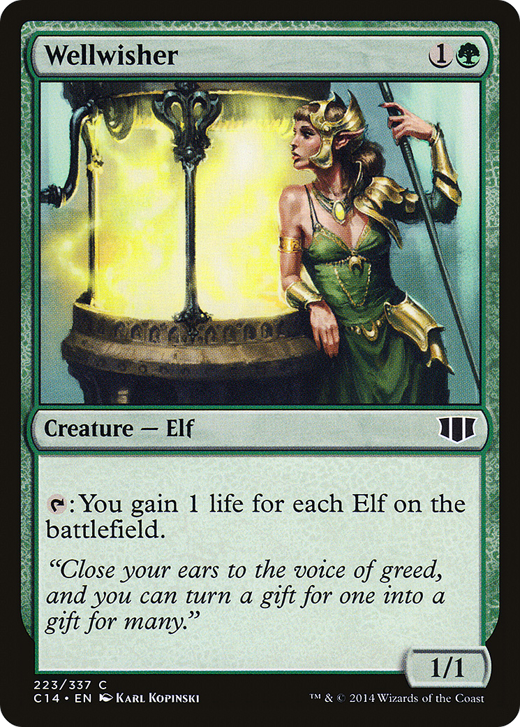 Wellwisher (C14-223) [Commander 2014] MTG Single Wizards of the Coast