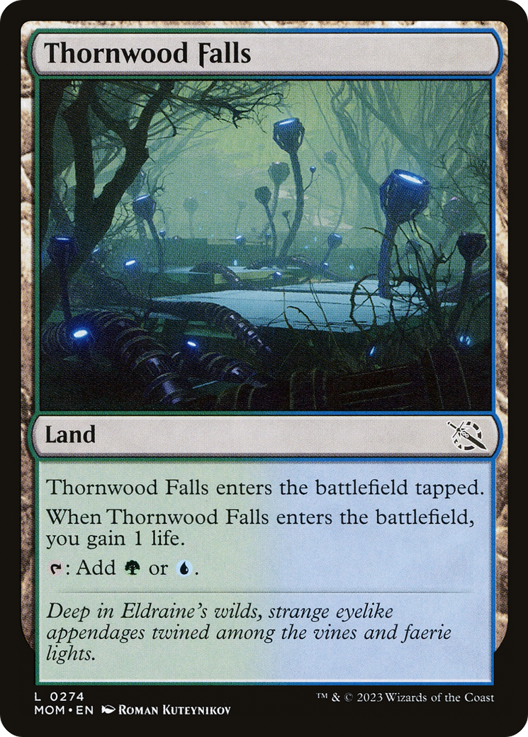 Thornwood Falls (MOM-274) [March of the Machine] MTG Single Wizards of the Coast