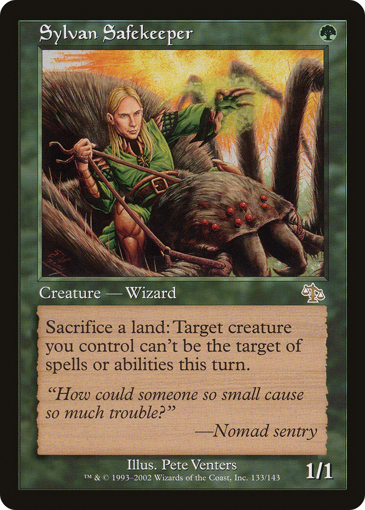 Sylvan Safekeeper (JUD-133) [Judgment] Foil MTG Single Wizards of the Coast