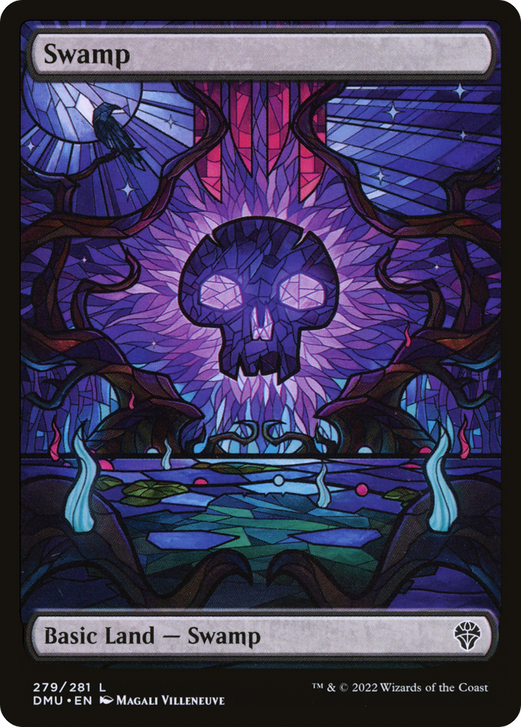 Swamp (DMU-279) [Dominaria United] MTG Single Wizards of the Coast