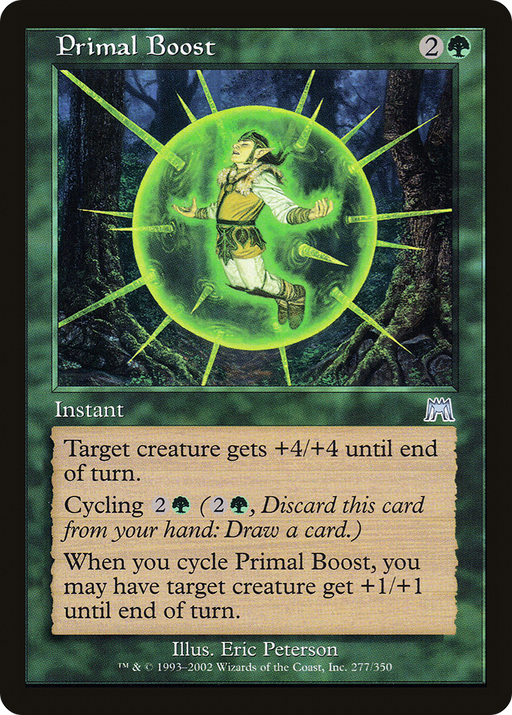 Primal Boost (ONS-277) [Onslaught] MTG Single Wizards of the Coast