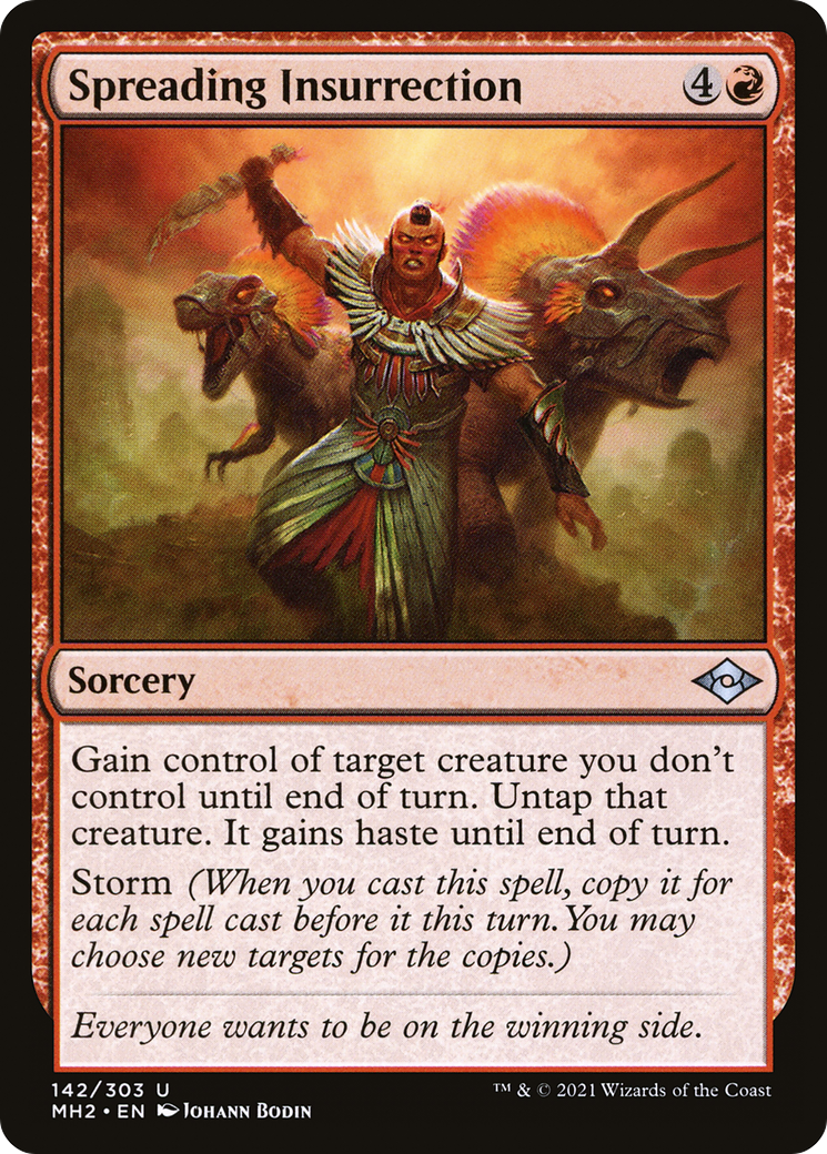 Spreading Insurrection (MH2-142) [Modern Horizons 2] MTG Single Modern Horizons 2