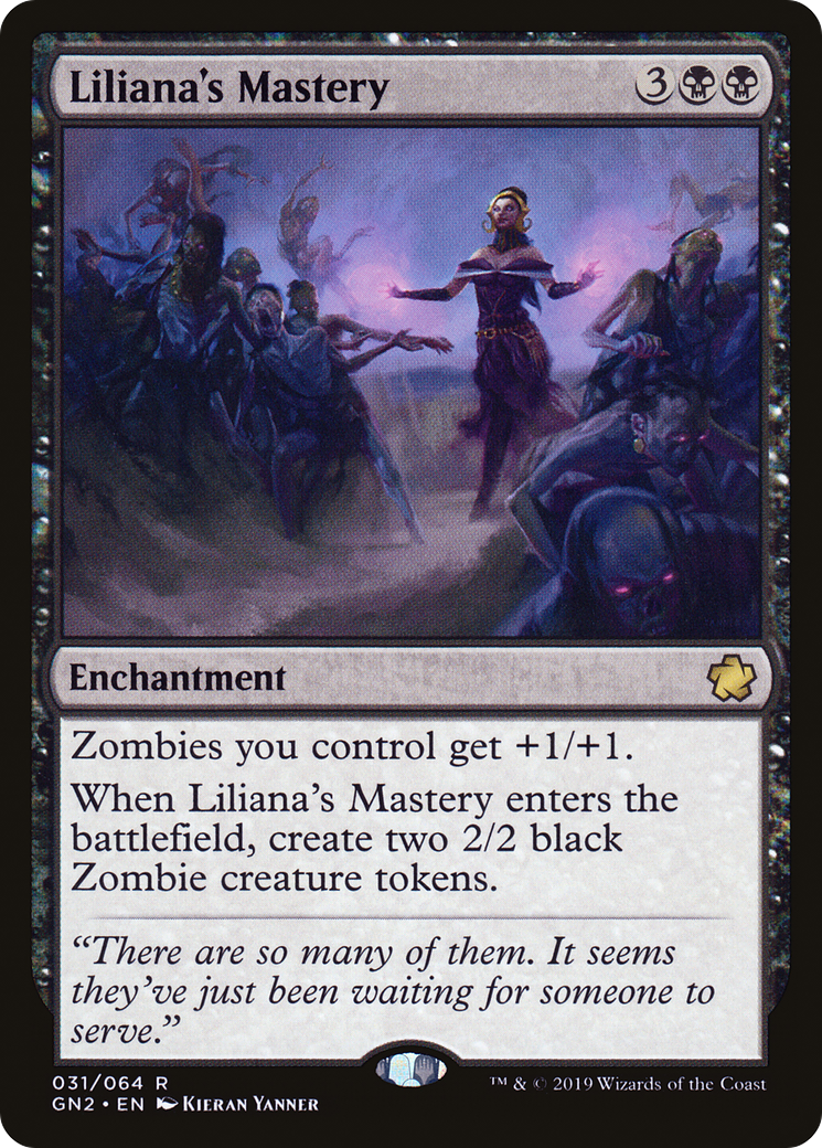 Liliana's Mastery (GN2-031) [Misc] Game Night 2019 MTG Single Wizards of the Coast