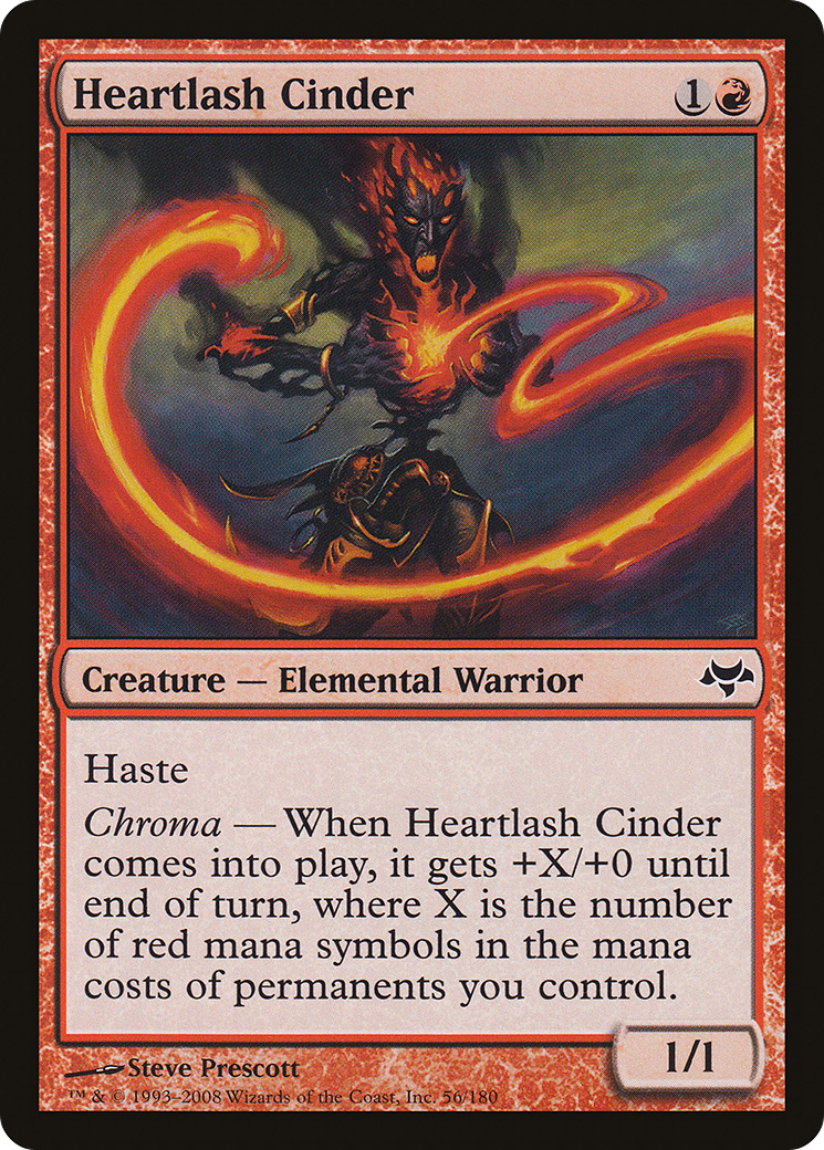 Heartlash Cinder (EVE-056) [Eventide] Foil MTG Single Wizards of the Coast