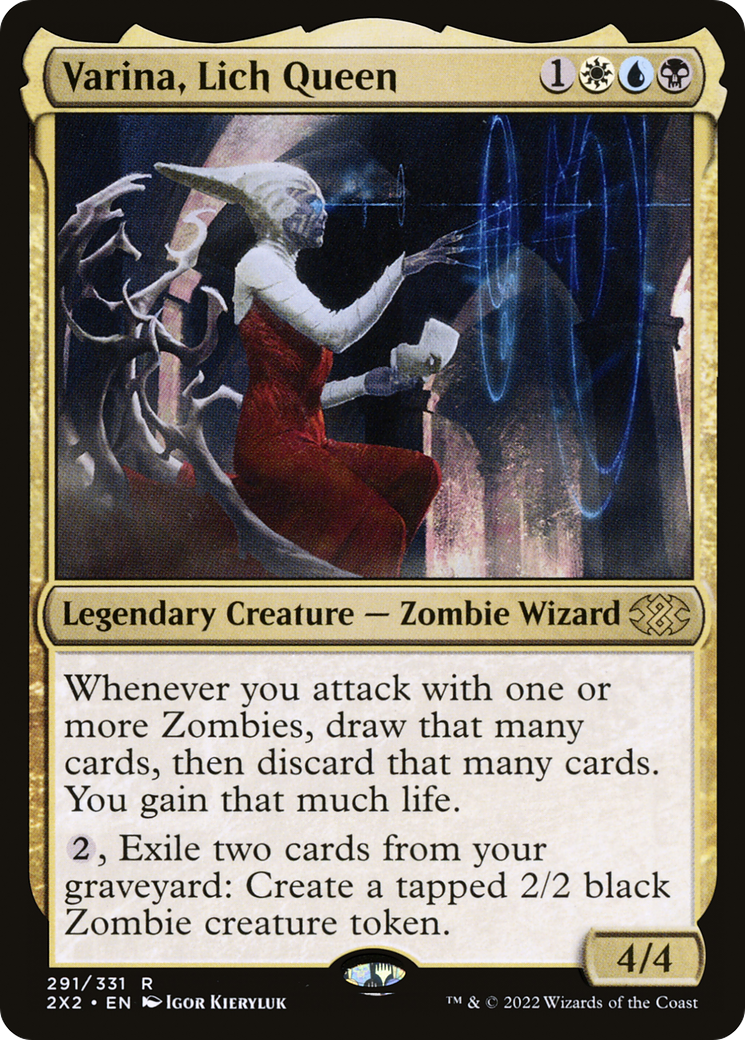 Varina, Lich Queen (2X2-291) [Double Masters 2022] MTG Single Wizards of the Coast