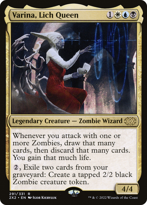 Varina, Lich Queen (2X2-291) [Double Masters 2022] MTG Single Wizards of the Coast
